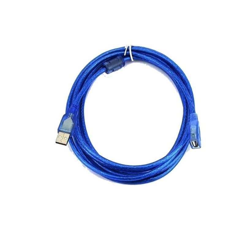 Rallonge USB 2.0 5M - Bleu - Elbootic